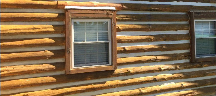 Log Home Whole Log Replacement  Bath County, Virginia
